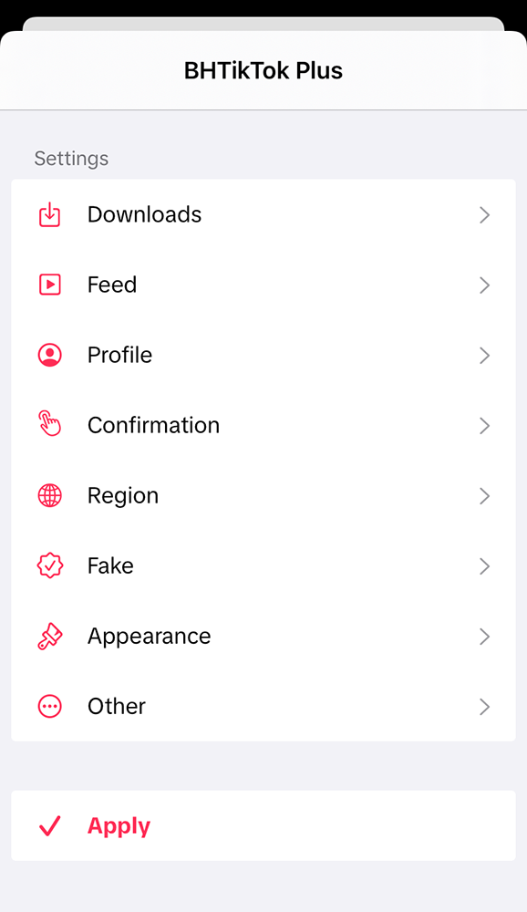 BHTikTok++ for TikTok
