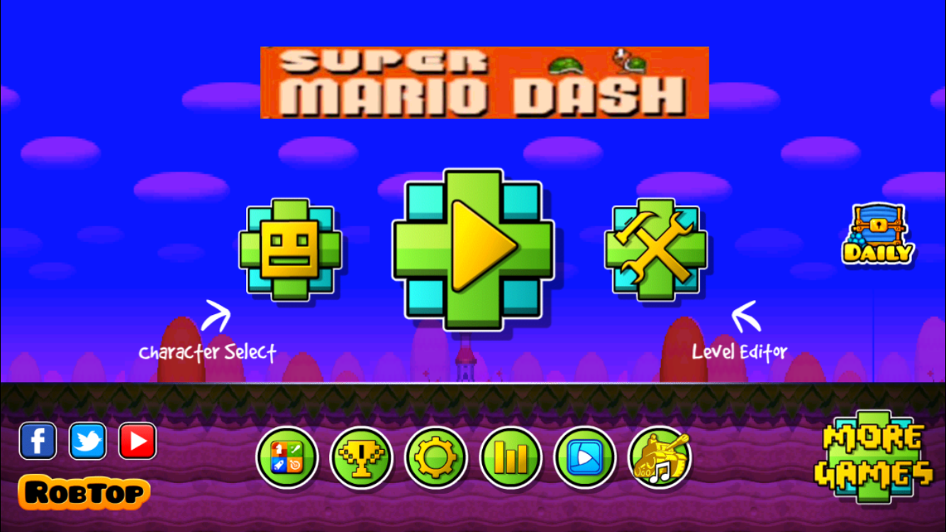 Mario for Geometry Dash